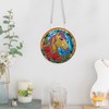 JISHSHAY Diamond Painting Pendant Horse Rose Diamond Art Wind Chimes