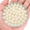 sourcing map 50pcs Nylon Bearing Balls 10mm Solid Plastic Balls,