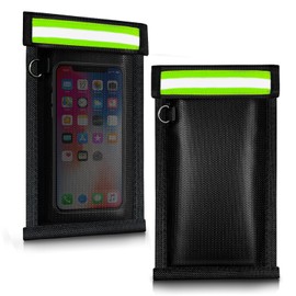 ocuvaep ocuvaep Faraday Bag for Phones and Car Keys 2 Pack, Signal Blocking Pouch, Anti-Theft Faraday Cage, Fireproof & Waterproof Cell Phone Signal Blocking Bag