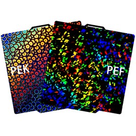 Build Plate for Bambu Lab P1S/X1C/X1/X1E/P1P/A1: TinytreesSmooth PEI H1H Carbon PET PEO PEY Sheet Bed Plate P1S Build Plate for 3D Printing Hobbyist, 257 X 257mm (PEY-Flake+PEK-Kaleidoscope)