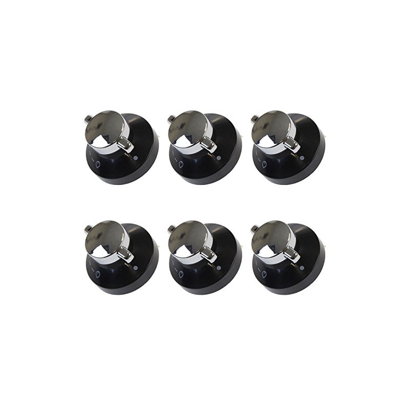 First4Spares Deluxe Replacement Control Knobs for Belling Gas Cooker Ovens,