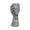 Nemesis Now B1179D5 Gauntlet Goblet 23cm Grey, Resin w/Stainless Steel