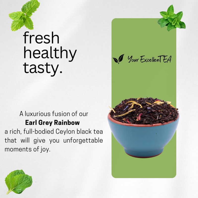 Your ExcellenTEA - Earl Grey RAINBOW - Black Loose Leaf
