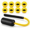 Baseball and Softball Swing Trainer with 8 Foam Balls for