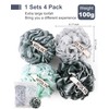 MTDLYICE Loofah Sponge, XXL Large Loofah 100g 4 Pack, Bath