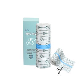 キズ防水フィルム キズパワーパッド 大きめサイズ キズに保護テープ 防水ドレッシング キズに保護フィルム 防水 透明 粘着性 創傷用粘着 入浴 水泳 タトゥー介護 産後キズ保護 カットでき (15x1000cm 1巻)