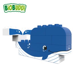 BiOBUDDi BB-0101 ARCTIC WHALE & SEAL - 12 BLOCKS Blue