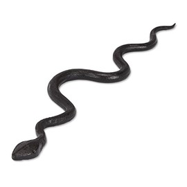 Abbott Collection Squirming Snake - Cast Iron, Black (14.5" L)