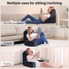 ENITYA Back Pillow for Bed Sitting up, 19" Reading Pillow