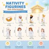 Miniature Resin Angel Figurines Set-8PCS, Tiny Figures for DIY Landscape