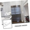 KONTONTY Stainless Steel Refrigerator Hinge Small Fridge Hinge Professional Freezer