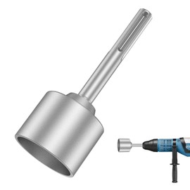 TPOGSML 2.56 Inch SDS MAX T Post Driver Attachment Ground Rod Driver SDS MAX Hammer Drills Attachment for SDS Max Post Driver Fence Post Pounder and Metal Fence Post Driver(2.56 Inch Diameter Head)