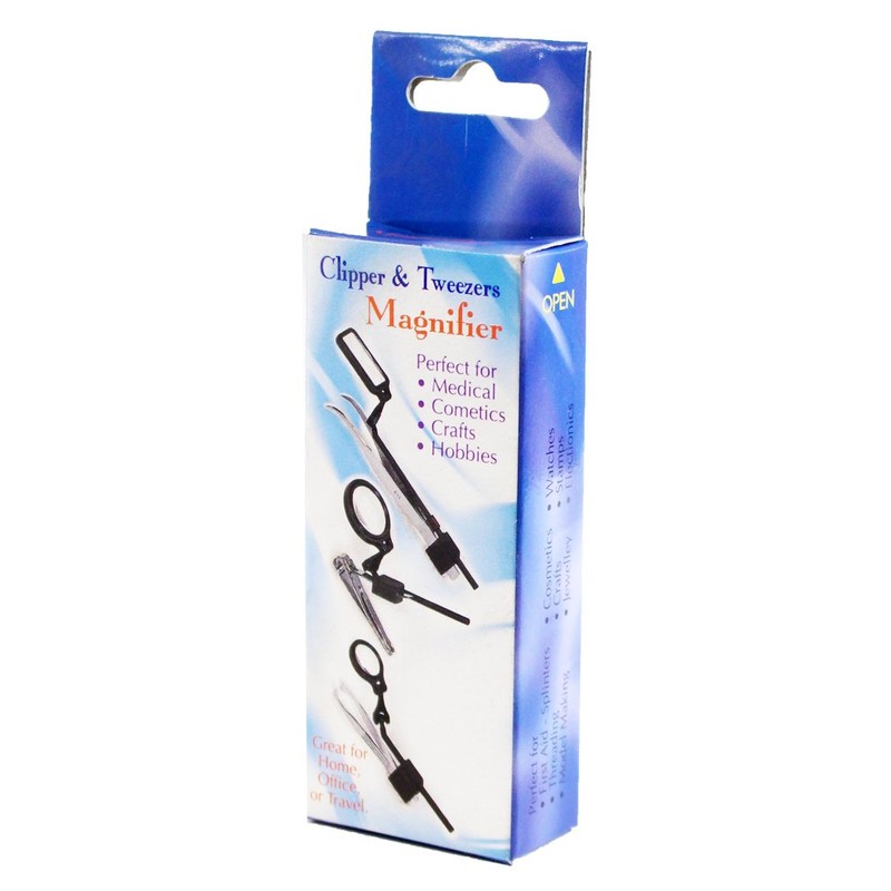 JEWEL TOOL 5X Power Magnifier Attachment | Nail Clipper &