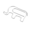 100pcs Paper Clip Cute Elephant Shaped Stainless Steel Paper Clip