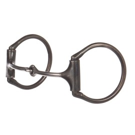 NRS 1/4" Small Smooth Offset D-Ring Snaffle Bit