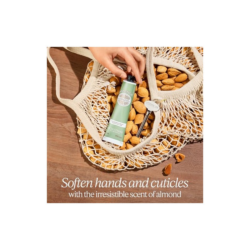 L'Occitane Almond Delicious Hand & Nail Cream, 1 oz.