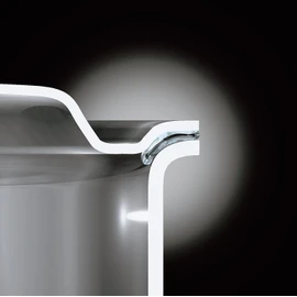 VitaCraft Lid Pro 0402 for 7.9 inches (20 cm), Silver