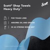 Scott Shop Original Heavy Duty Towels (32992), Blue, Cloth-like Paper