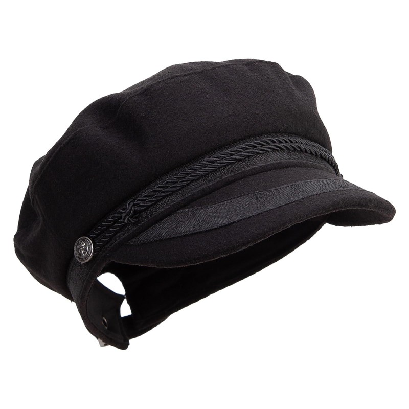 Kid's Traditional Sailor Hat - Black OSFM