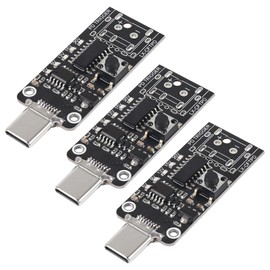 AOICRIE 3pcs 100W 5A USB-C Fast Charge USB-C PD QC DC 5V 9V 12V 15V 20V Adjustable Voltage Power Trigger Module 5A Type-C Male Input
