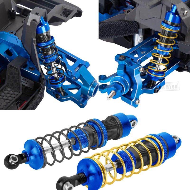 RCMYou RC Aluminum Alloy Shocks Upgrades Part for 1/16 Mini