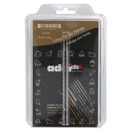 Addi AD7467000-04.50 Long Needle Case, Metal, Red/Blue/Silver, 4.5 mm (UK 7 / US 7)