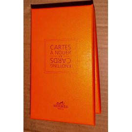 HERMÈS HERMES Carte A Nouer, Scarf knotting How-to Collectible Card Set, NIB, France