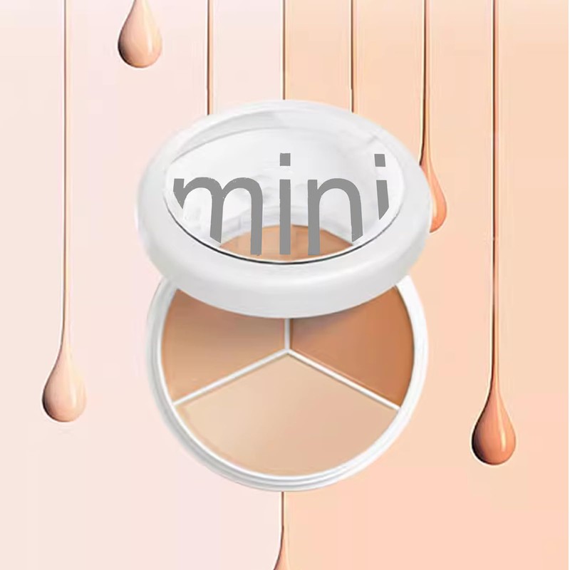 3 Colours Waterproof Concealer, Three-Colour Concealer, 3-Colour Concealer Palette, Tri-Colour