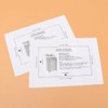 Tofficu 8Pcs Paper Shredder: Lubricant Sheets, Paper Shredder Sharpening &