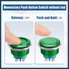 TUCKBOLD 22 mm Push Button Switch Start Button SPST 1NO