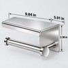 Stainless Steel No-Drill Paper Towel Holder – Wall-Mounted Kitchen Roll