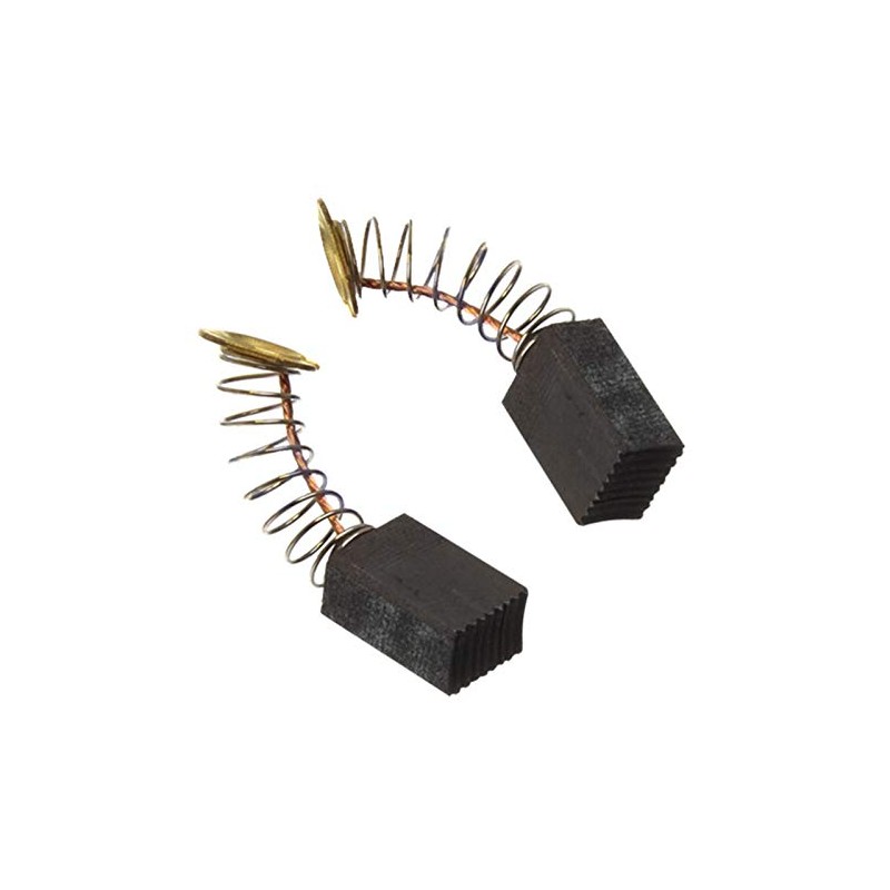 SPARES2GO Carbon Brushes Set for Makita Belt Sander 6mm x