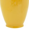 Red Lantern 14" Bright Yellow Tung Chi Vase