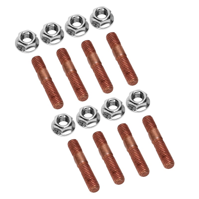 M8 1.25 Turbo Threaded Stud Kit 8mm Metal Threaded Rod