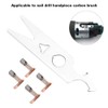 2 Pairs Carbon Brush Wrench Set Nail Drill Handpiece Accessory