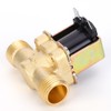 Solenoid Valve Copper Electromagnetic Valve Industrial Accessory 1/2-Inch for Solar