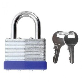 45mm Iron Plate Padlock with Key for Security Medium