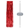 com-four® Tinsel for Christmas, tinsel garland, straight, Christmas decorations for