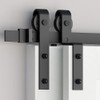 skysen Heavy Duty Sliding Barn Door Hardware Single Track Bypass