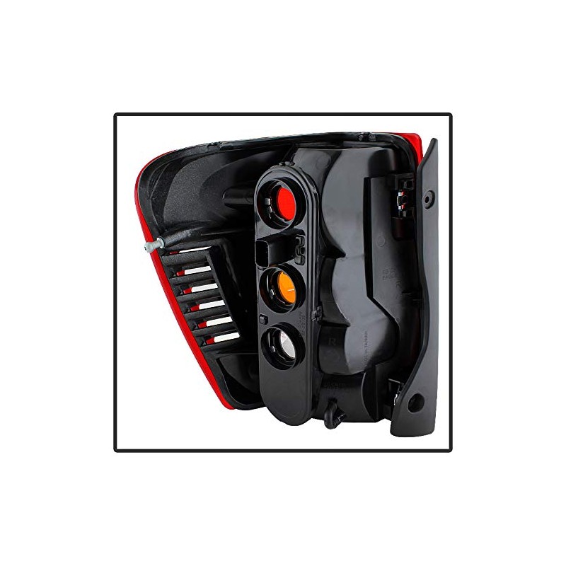 Jdragon Tail Light Compatible for Jeep 99-04 Grand Cherokee Replacement