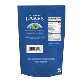 Thousand Lakes Freeze Dried Vegetables - Spinach 1.4 ounces | 100% Veggies | Nothing Added | Excellent Source of Iron