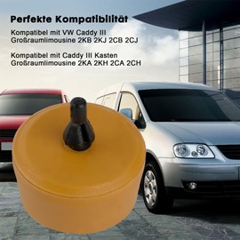 Stop Buffer Spring Leaf Spring, 2K0511155A Stop Spring Travel Limiter Stop Rubber Buffer Compatible with Caddy 2K Caddy 3 2004-2015