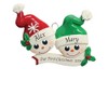 Lydia Gifts 2024 Personalized Christmas Tree Ornament for Couple -