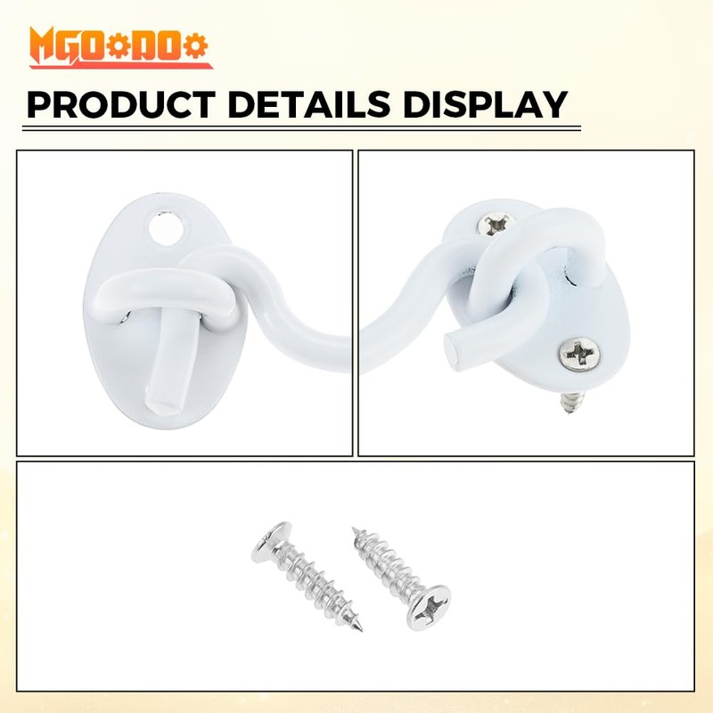 150mm Cabin Hook and Eye Latch Lock Shed Gate Door