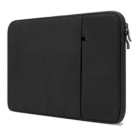 ProElife 13-Inch Laptop Sleeve Case for M3 M2 MacBook Air 13.6 inch 2024-2022 (A3113/A2681) Accessory Travelling Carrying Bag Simple Cover Case (Black)