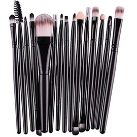 Juego de 4  15 brochas de maquillaje para sombra de ojos, cejas, corrector de labios, base de maquillaje, cosméticos, kit de maquillaje Maquiagem...  