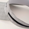 Cox Sportif LG4FCP50L Women's Visor, Checkered Pattern, Velour Tape, Cute,