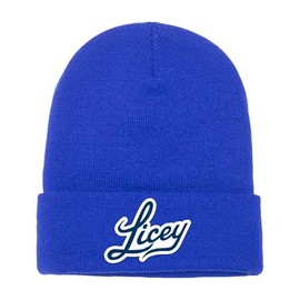 Adult Baseball Team Tigres del Licey Dominican Republic Beanie DTF Logo (US, Alpha, One Size, Royal)