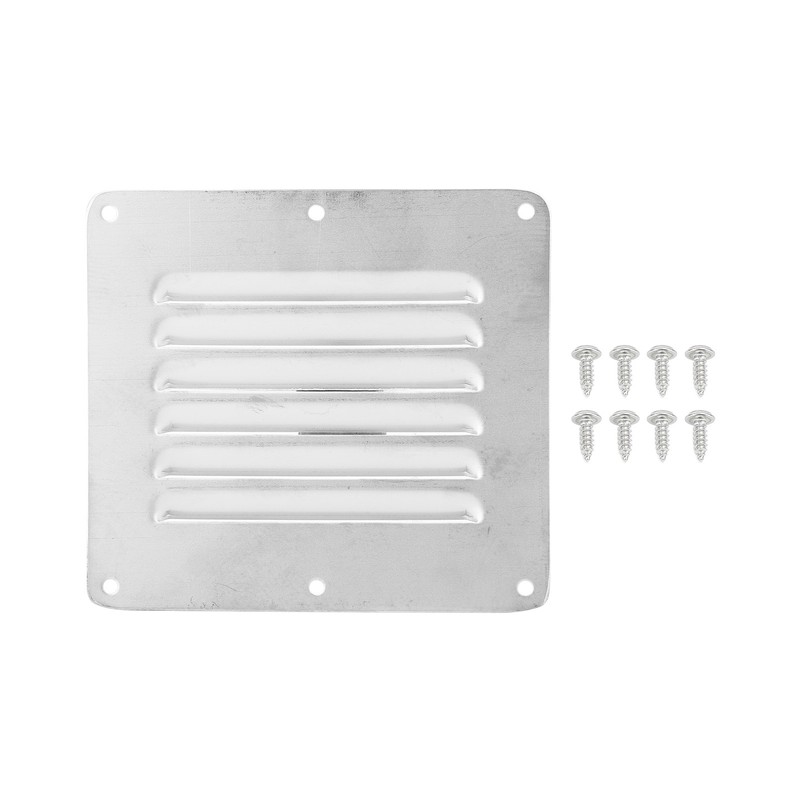 Boat Louvered Vent Rustproof 304 Stainless Steel Marine Ventilation Grille