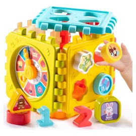 Juguete Niños Didáctico Educativo 6en1 Cubo Actividades Bebé
